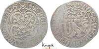 Sachsen-Kurfürstentum seit 1423 Schwertgroschen Kurfürst Friedrich II., der Sanftmütige von Sachsen 1428-1464. -