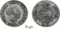 6 Kreuzer 1823 Württemberg Wilhelm I. 1816-1864. fast sehr schön