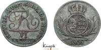 6 Kreuzer 1806 Württemberg Friedrich I. 1806-1816. sehr schön