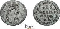 1 Mariengroschen 1748  EK Braunschweig-Wolfenbüttel Karl I. 1735-1780. kl. Schrötlingsfehler, sehr schön