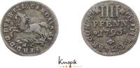 4 Pfennig 1795  MC Braunschweig-Wolfenbüttel Karl Wilhelm Ferdinand 1780-1806. sehr schön