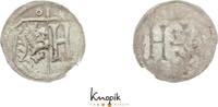 Henneberg, Grafschaft Einseitiger Pfennig - sächsischer Art o. J. (u Wilhelm VI. 1480(1495)-1559. -