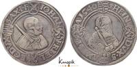 Sachsen-Kurfürstentum seit 1423 Taler Johann Friedrich und Heinrich 1539-1541. -