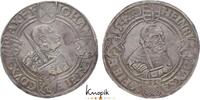 Sachsen-Kurfürstentum seit 1423 Taler Johann Friedrich und Heinrich 1539-1541. -