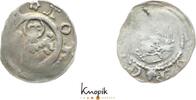 Coburg, gräflich hennebergische Münzstätte Pfennig Johann V. von Brandenburg 1308-1312. -