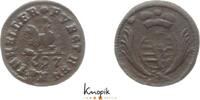 Sachsen-Meiningen Cu Heller Bernhard 1680-1706. -