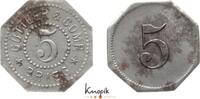 Brieg 5 Pfennig  etwas Rost, sehr schön