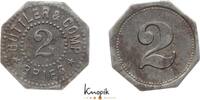 Brieg 2 Pfennig  etwas Rost, sehr schön