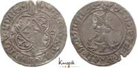Sachsen-Kurfürstentum seit 1423 Judenkopfgroschen Wilhelm III. Herzog von Sachsen und Landgraf von Thüringen 1445-1482. selten, kl. Randfehler, s...