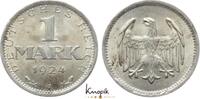 Weimarer Republik 1 Mark Kursmünzen 1918-1933. -