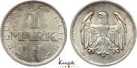 Weimarer Republik 1 Mark Kursmünzen 1918-1933. -
