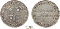 Großbritannien-Token Silber Sixpence Dorsetshire 1700-1900. -