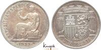 Spanien 1 Peseta 1933 Zweite Republik 1931-1939. fast vorzüglich 20,00 EUR  zzgl. 4,00 EUR Versand