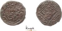 Barby, Grafschaft Kipper Cu 3 Pfennig 1621 Albrecht Friedrich und Justus... 80,00 EUR  zzgl. 4,00 EUR Versand