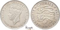 Zypern George VI. 1936-1952. 18 Piasters 1938 sehr schön-vorzüglich
