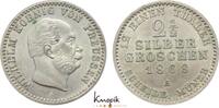 2 1/2 Silbergroschen 1868  A Brandenburg-Preußen Wilhelm I. 1861-1888. vorzüglich