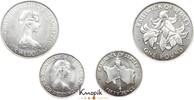 Jersey Zwei Silberm&uuml;nzen zu 1 Pound und 50 Pence 1 1972 Elisabeth II. se... 30,00 EUR  zzgl. 4,00 EUR Versand