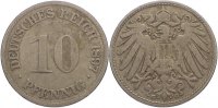 Kleinmünzen 10 Pfennig -