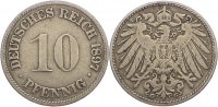 Kleinmünzen 10 Pfennig -