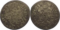 Schlesien-Der oberste Lehnsherr 3 Kreuzer Joseph I. 1705-1711.