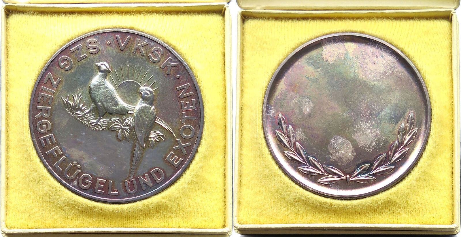 DEUTSCHLAND MEDAILLE ZIERGEFLÜGEL UND EXOTEN UNC | MA-Shops