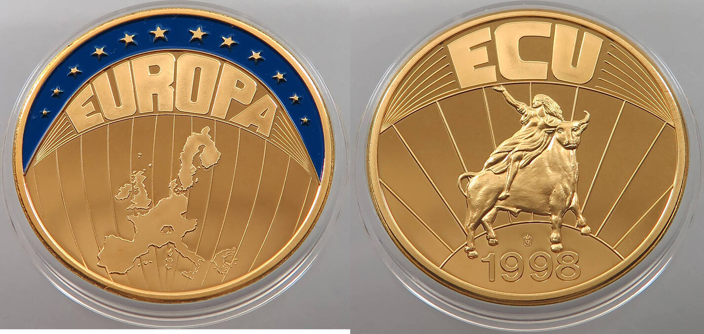 EUROPE MEDAL 1998 PROOF