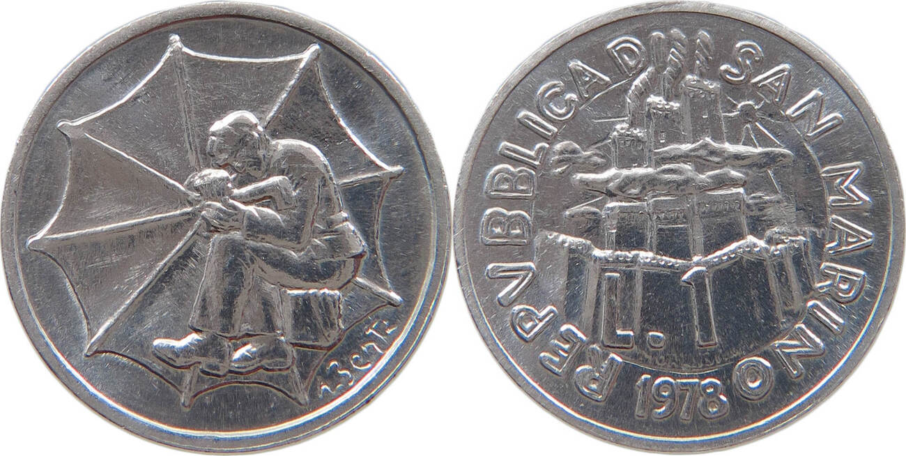 SAN MARINO LIRA 1978 VZ