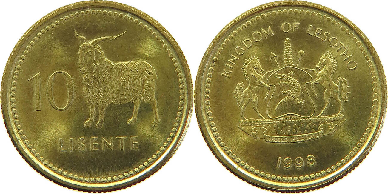 LESOTHO 10 LISENTE 1998 VZ | MA-Shops