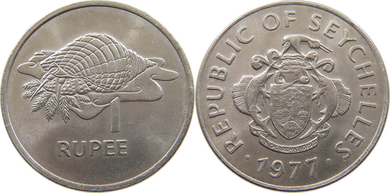 SEYCHELLES RUPEE 1977 VZ MA Shops seychelles-rupee-1977-vz-ma-shops