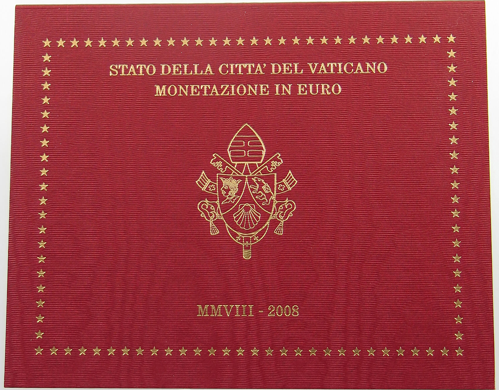 VATICAN SET 2008 1 Cent To 2 Euro UNC MA Shops vatican-set-2008-1-cent-to-2-euro-unc-ma-shops