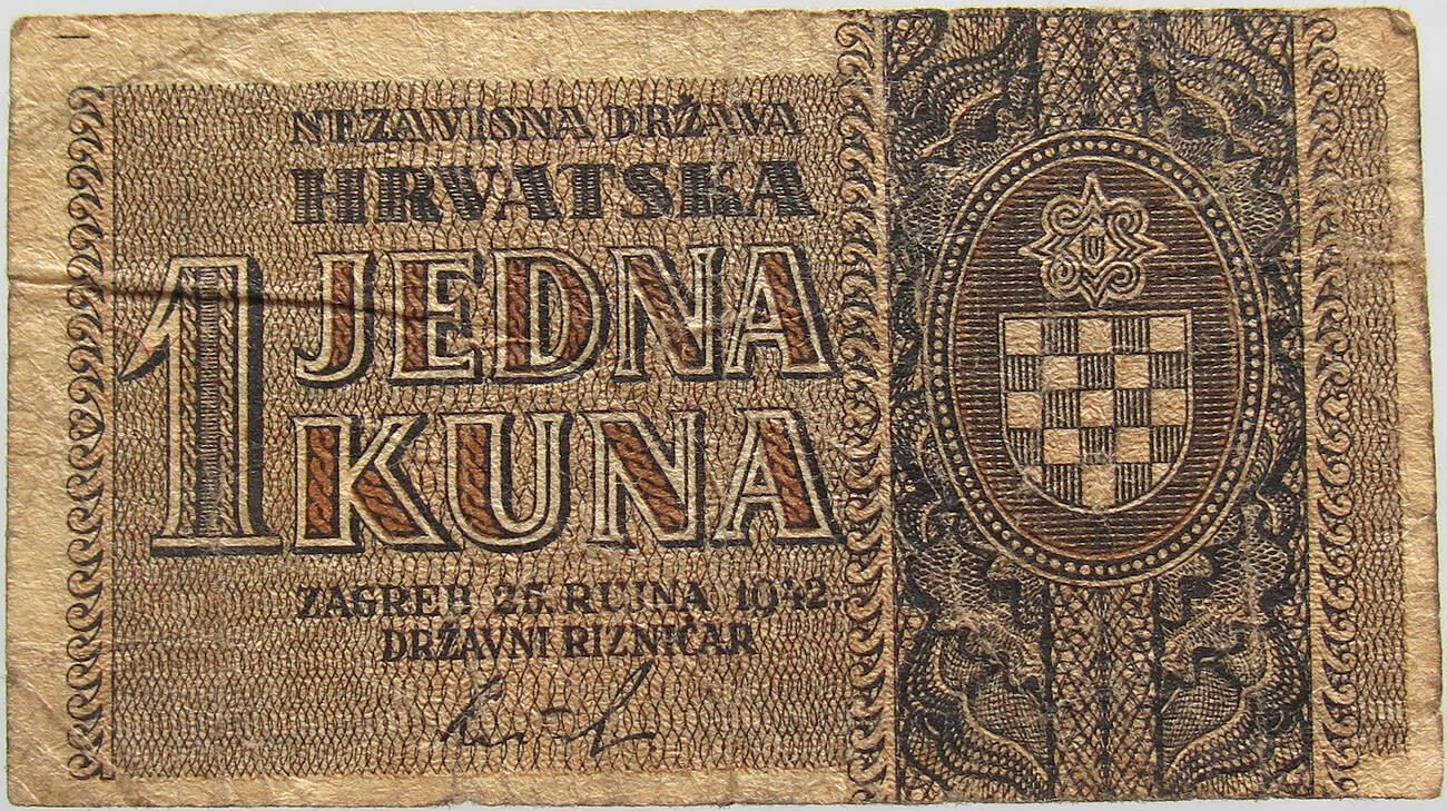 CROATIA KUNA 1942 S