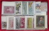 COLLECTION LOT SPAIN STAMPS 14PC 60GR DIV.