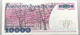 POLAND 10000 ZLOTYCH 1988 VZ