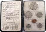 SINGAPORE SET 1969 UNC