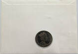 GIBRALTAR CROWN 1991 NUMISBRIEF STATIONERY UNC