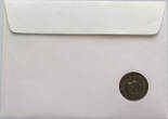 VATICAN 10 DONG 1990 NUMISBRIEF STATIONERY UNC