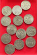 COLLECTION LOT POLAND 500 ZLOTYCH 13PC 140G DIV.