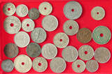 COLLECTION LOT BELGIUM BEFORE 1939 27PC 110G #xx40 3559 DIV.