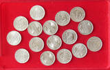 WEIMARER REPUBLIK COLLECTION LOT 50 PFENNIG COLLECTION LOT GERMANY WEIMAR 50 PFENNIG 16PC 28G DIV.