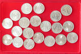 WEIMARER REPUBLIK COLLECTION LOT 50 PFENNIG COLLECTION LOT GERMANY WEIMAR 50 PFENNIG 20PC 34G DIV.