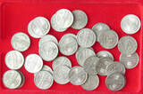 WEIMARER REPUBLIK COLLECTION LOT 50 PFENNIG COLLECTION LOT GERMANY WEIMAR 50 PFENNIG 37PC 62G DIV.