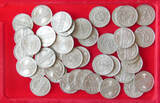 WEIMARER REPUBLIK COLLECTION LOT 50 PFENNIG COLLECTION LOT GERMANY WEIMAR 50 PFENNIG 41PC 69G DIV.