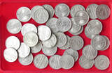 WEIMARER REPUBLIK COLLECTION LOT 50 PFENNIG COLLECTION LOT GERMANY WEIMAR 50 PFENNIG 41PC 69G DIV.