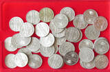 WEIMARER REPUBLIK COLLECTION LOT 50 PFENNIG COLLECTION LOT GERMANY WEIMAR 50 PFENNIG 42PC 70G DIV.