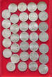 COLLECTION LOT 20 FILLER COLLECTION LOT HUNGARY 20 FILLER ALL DIFFERENT DATES TOP 33PC 35G DIV.