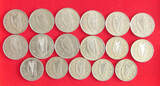 COLLECTION LOT 10 PENCE COLLECTION LOT IRELAND 10 PENCE ALL DIFFERENT DATES 1966-1994 17PC 91G DIV.