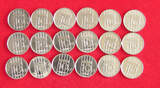 COLLECTION LOT 10 CENTS COLLECTION LOT NETHERLANDS 10 CENTS ALL DIFFERENT DATES 18PC 28G DIV.
