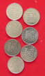 COLLECTION LOT 2 1/2 GULDEN COLLECTION LOT NETHERLANDS 2 1/2 GULDEN DIFFERENT DATES 7PC 70G DIV.