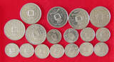 COLLECTION LOT NETHERLANDS ANTILLES 17PC 92G DIV.