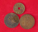 COLLECTION LOT NETHERLANDS EAST INDIES 3PC 29G DIV.